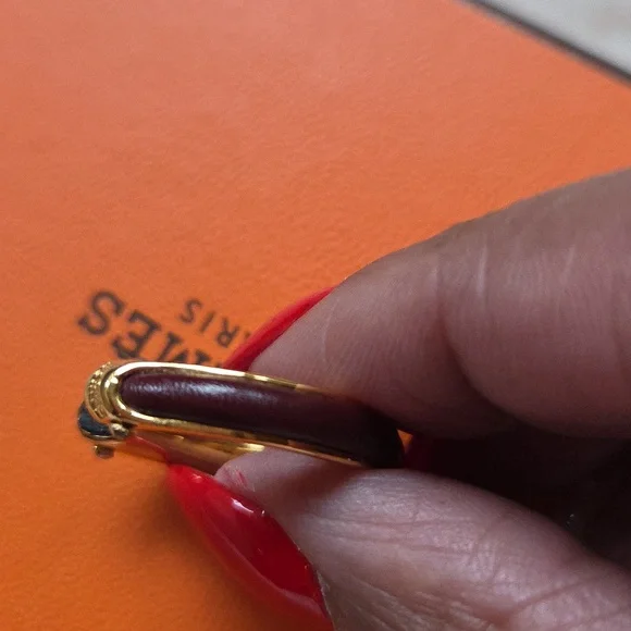 Hermes Gold‎ Ring/Scarf Ring